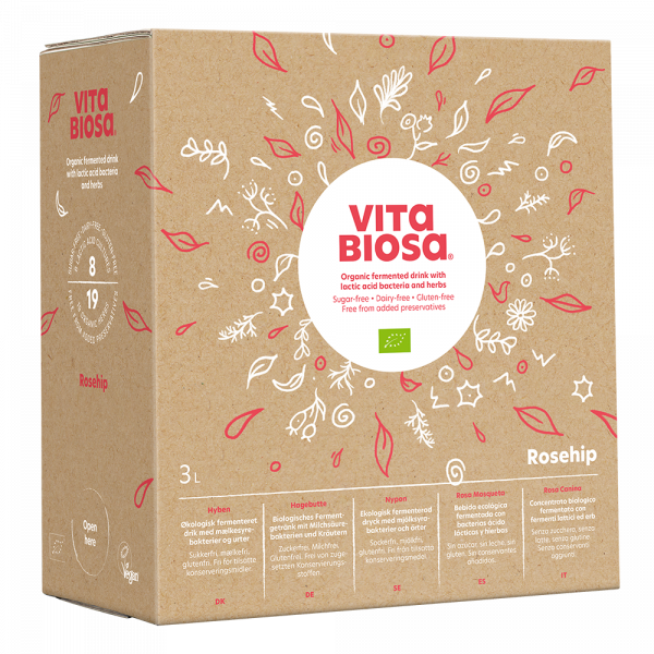 Vita Biosa Hagebutte 3 Liter Bag-in-Box